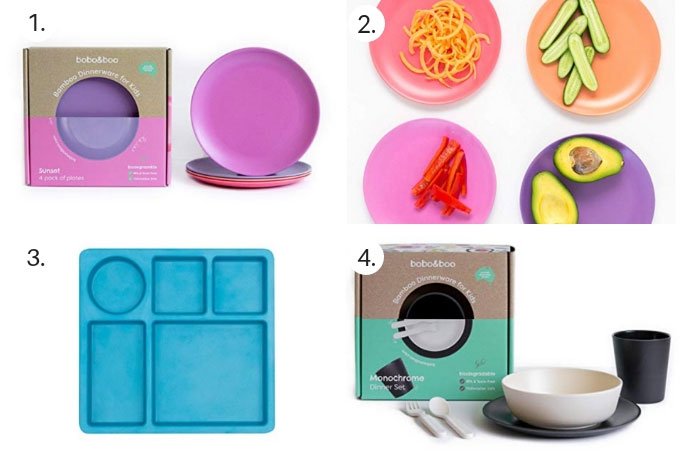 13 Best Toddler Plates [Silicone vs Bamboo vs Stainless Steel vs