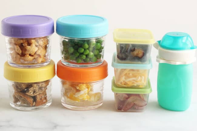 travel baby food storage