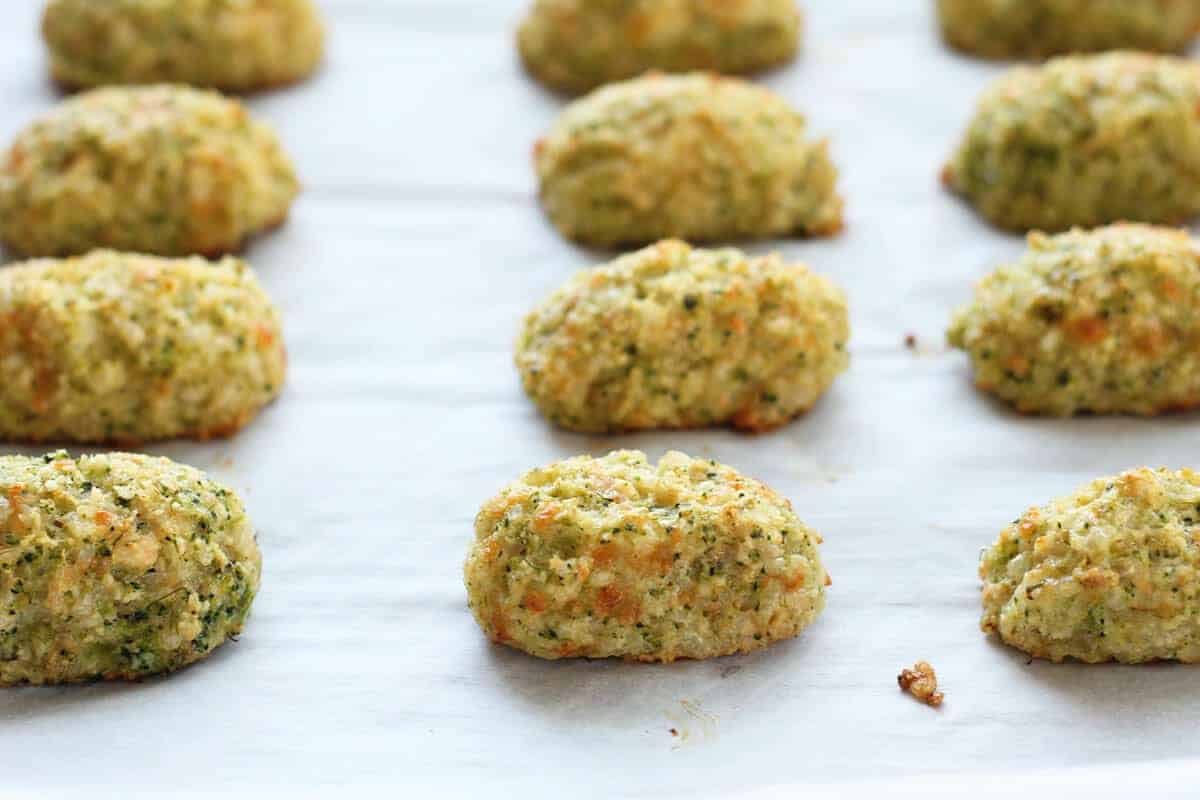 homemade broccoli tots