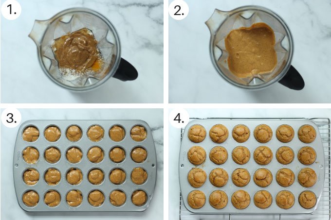 how to make healthy pumpkin muffins step by step