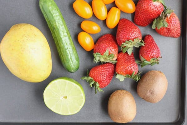 Quick Fruit Salsa for Chips, Chicken, and Fish Tacos