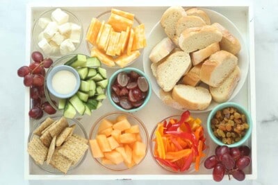 How to Make a Snack Dinner (to Share with the Kids!)