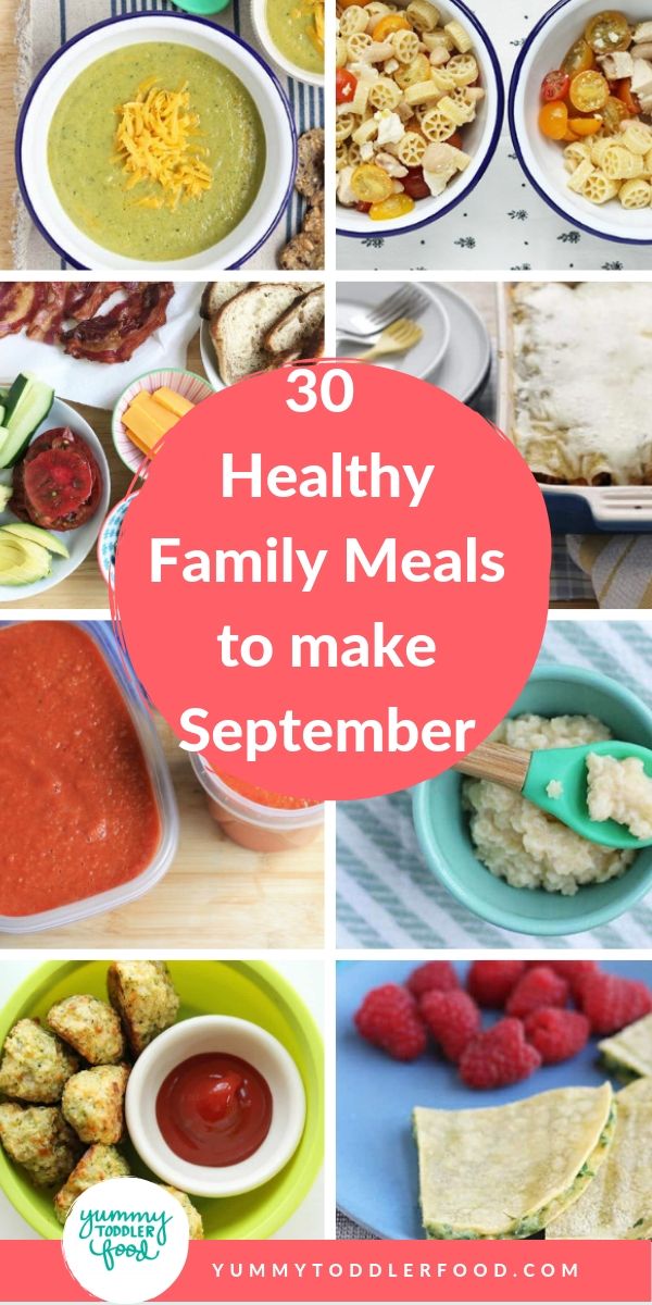 30 Healthy Fall Recipes for September for Your Family