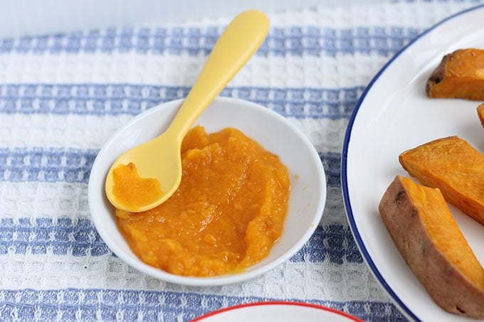 Béaba Babycook: Puréed Sweet Potatoes – The Simple Elements
