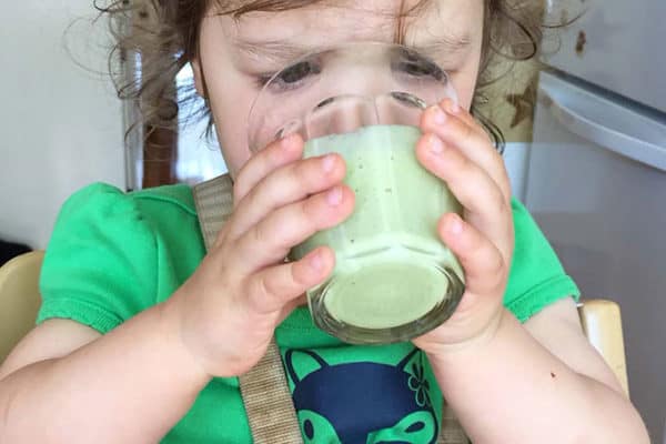 Favorite Toddler Smoothie (with Veggies!) Bid Kids Will Love Too!