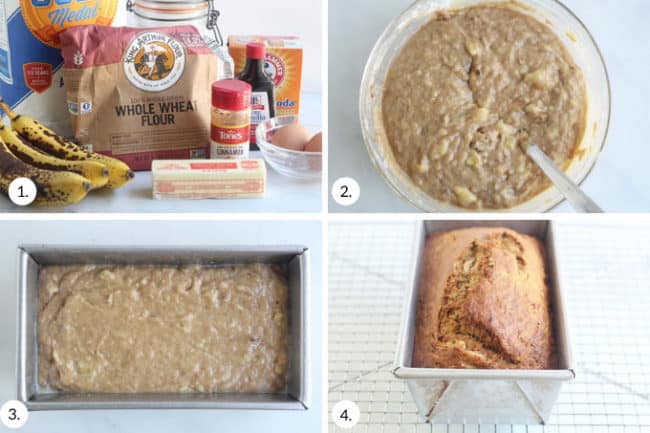 Lower Sugar Banana Bread So Easy So Good