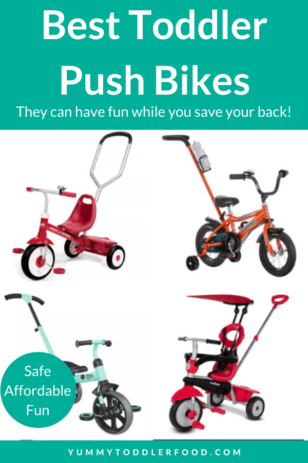 kids bike with push handle