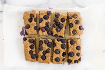 Date Bars (with Blueberries) - Yummy Toddler Food