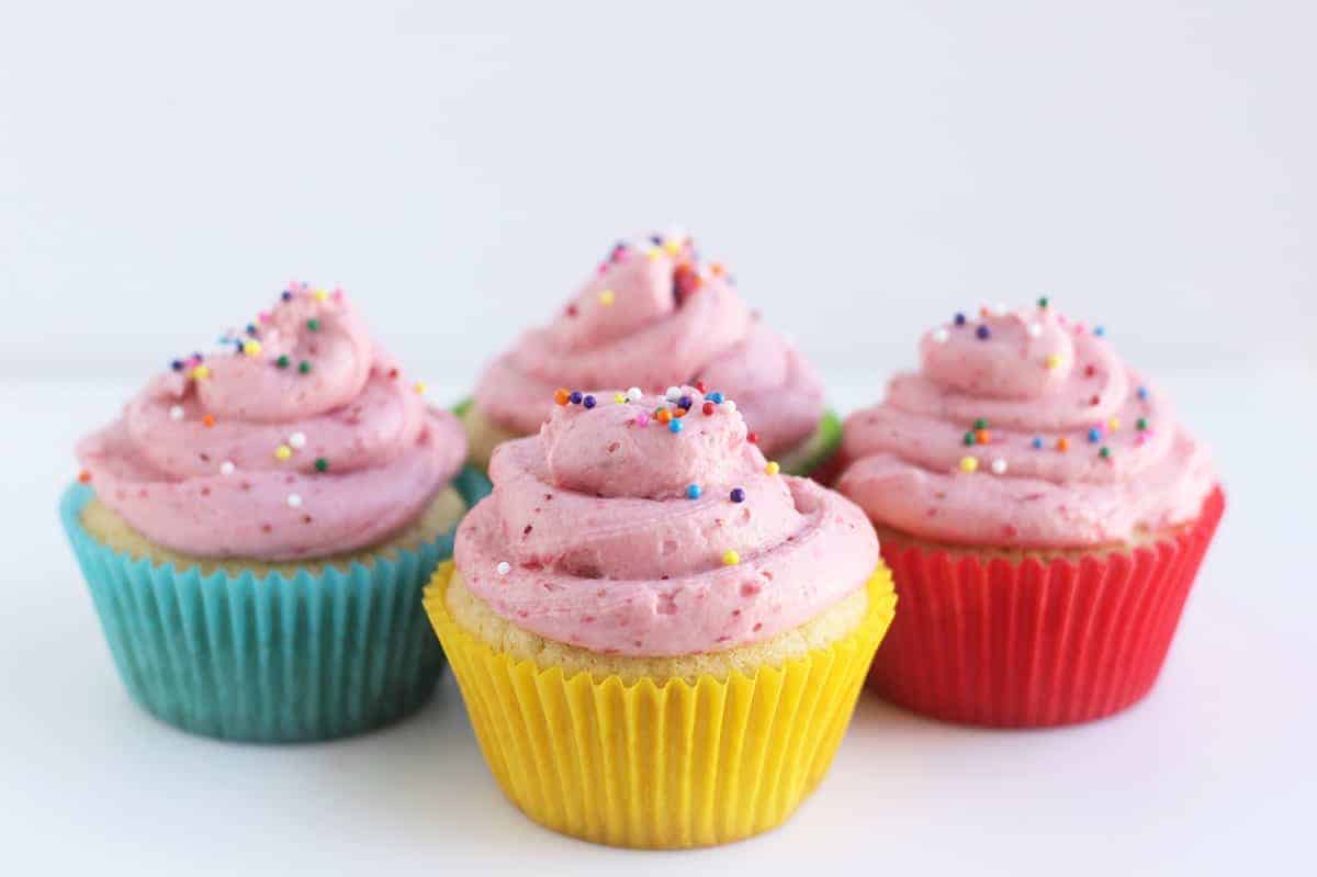 Cupcakes nature - Recette Cake Factory