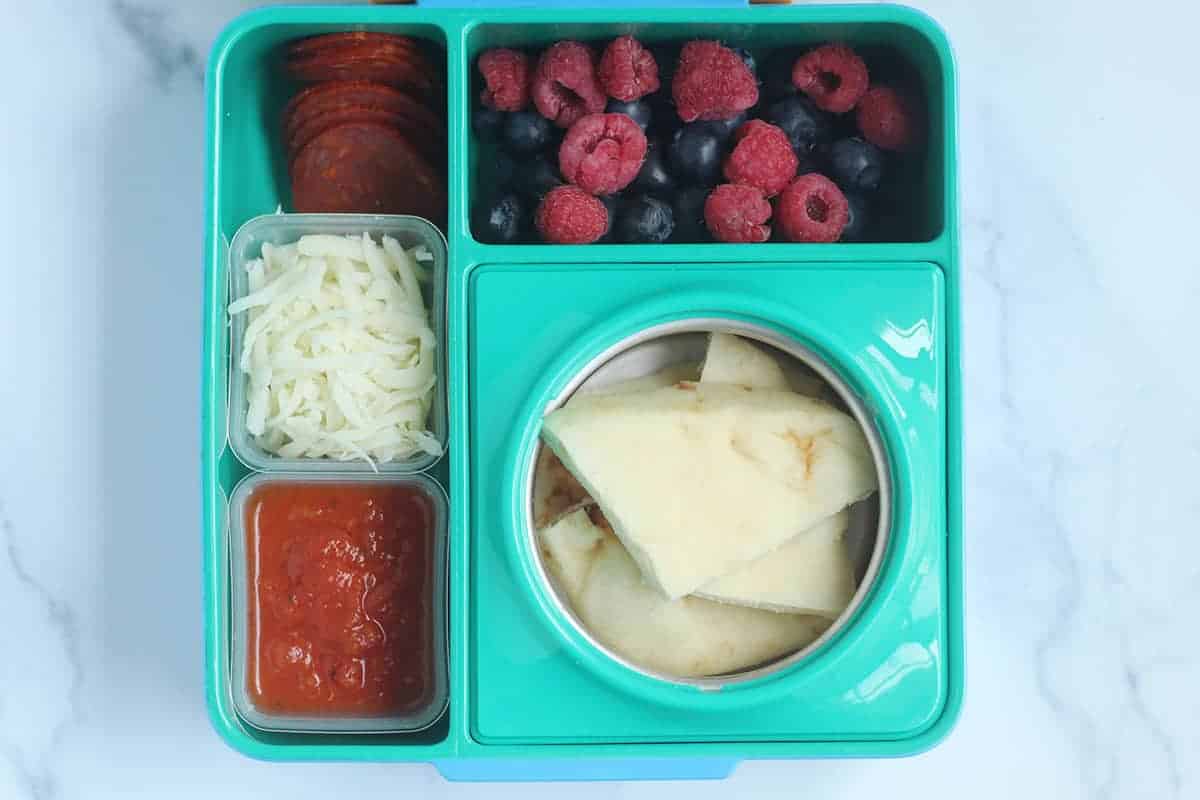 Homemade Pizza Lunchables - Mind Over Munch