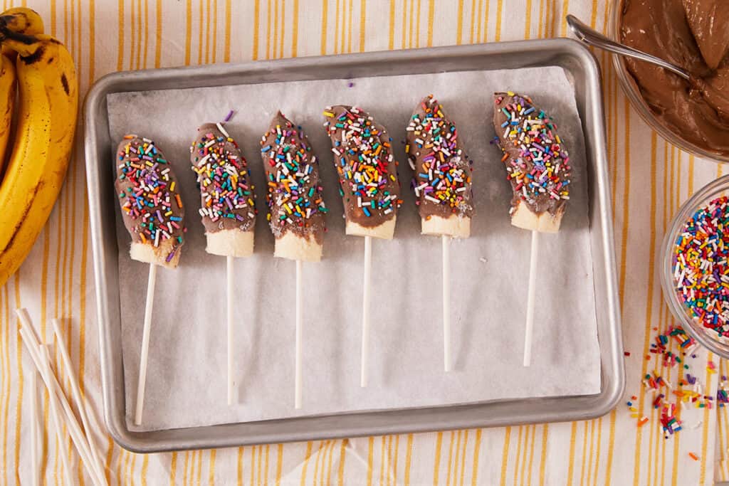 Chocolate Covered Bananas - Yummy Toddler Food