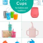 RAZBABY Oso-Cup Silicone Sippy Cup with Straw 6.5 Oz 6M+ Easy to Clean Cup  w/ Safe Straw Length for Toddlers Trainer Cup for Baby BPA-Free Travel  Friendly Dishwasher and Microwave Safe Blue