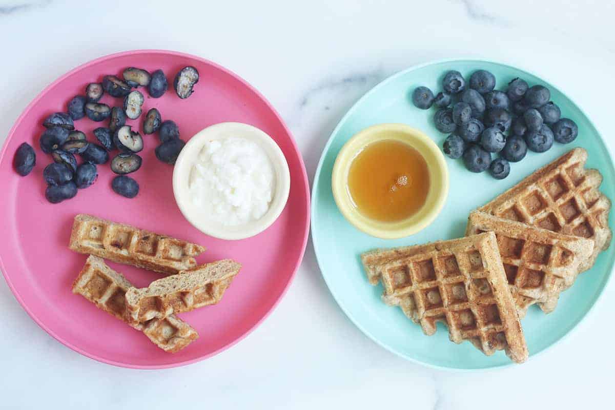 Freezer-Friendly Spinach Waffles for Baby + Toddler - Baby Foode