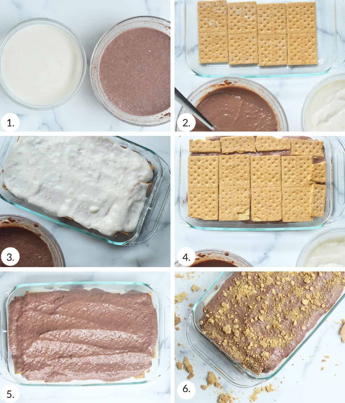 how to make ice box cake step by step