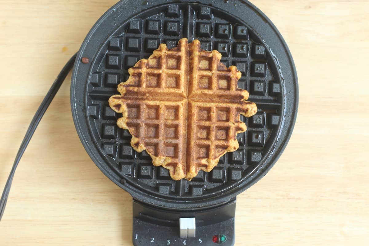 Favorite Sweet Potato Waffles - Yummy Toddler Food