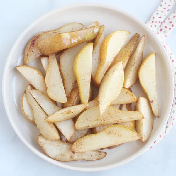 Easy Baked Pears (to Share with the Kids)