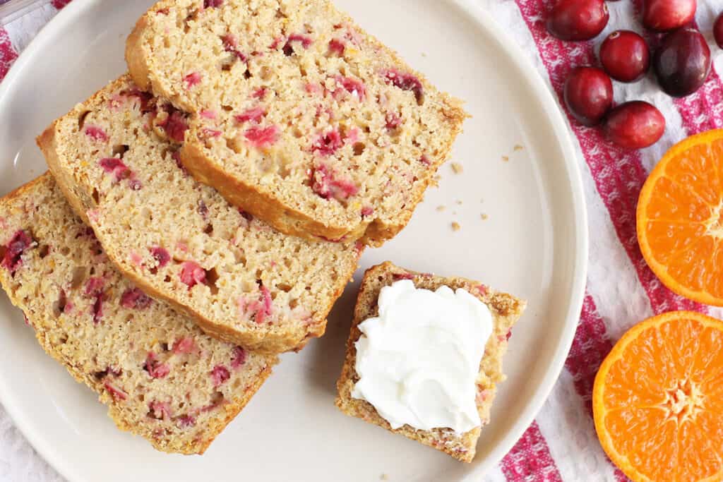 Favorite Cranberry Orange Bread | Yummy Toddler Food