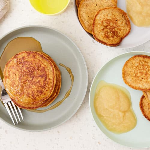 Favorite Sweet Potato Pancakes (to Share with the Kids)