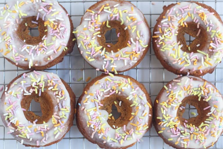 Sweet Potato Baked Donuts (Easy, Healthy, So Good!)