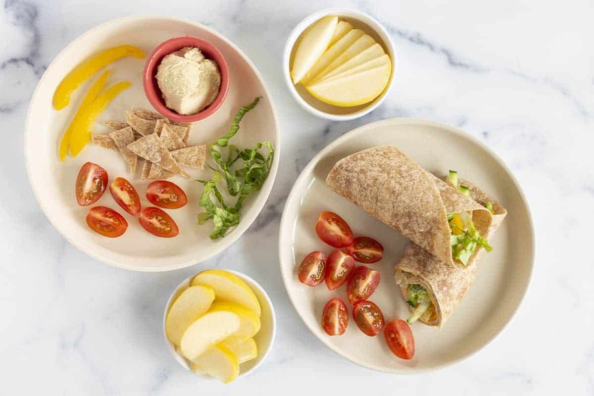 Hummus & Veggie Wrap-Up Recipe: How to Make It