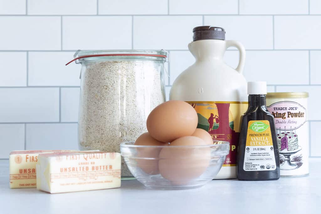 ingredients on counter.