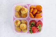 chicken meatball lunch box