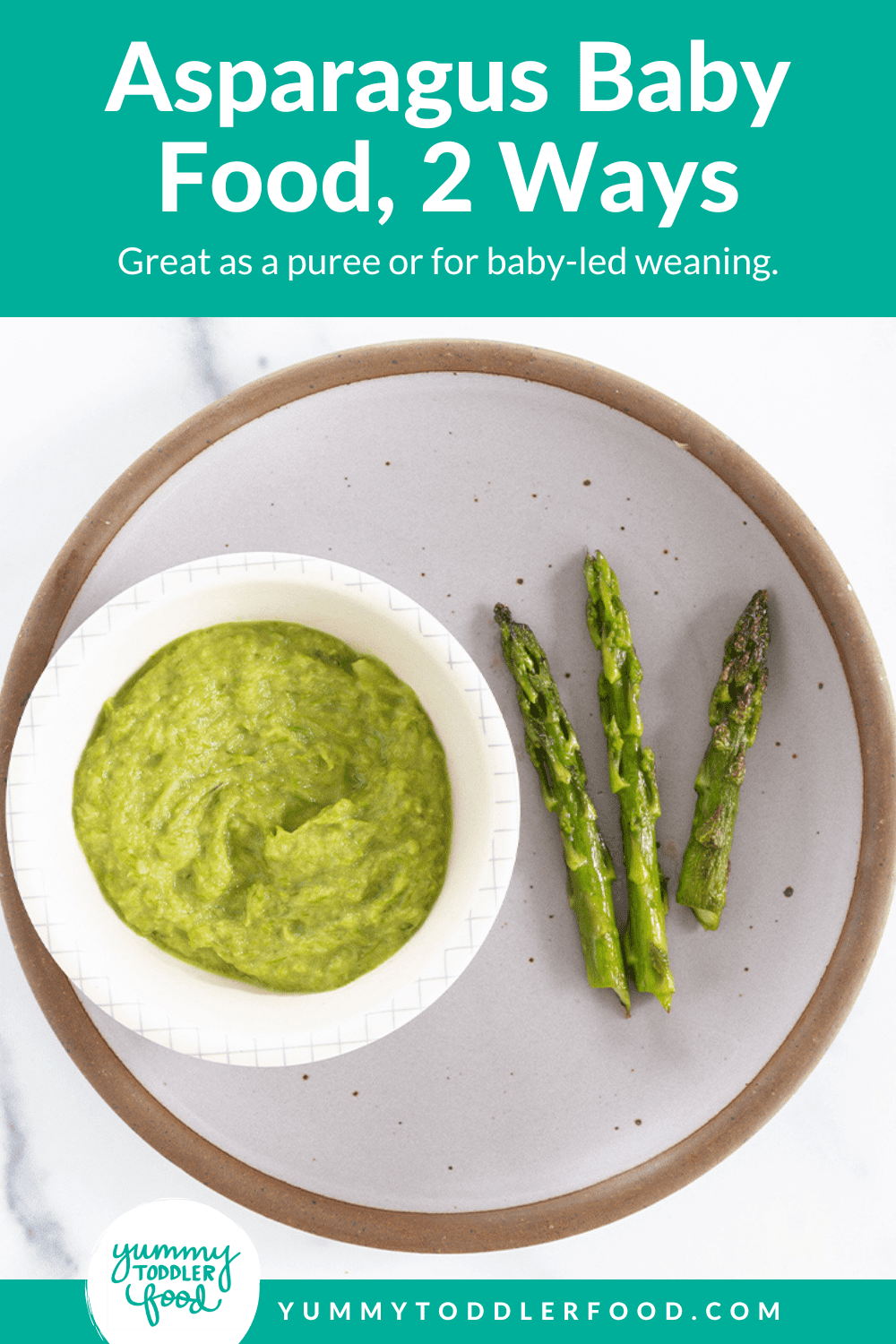 Asparagus Baby Food Pin