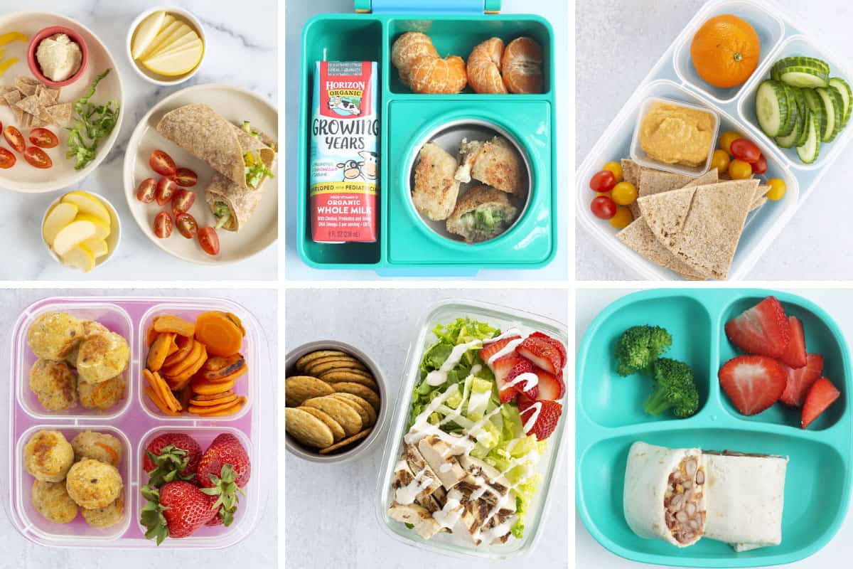 kids snack containers for school 2x Work Travel Kids Lunch
