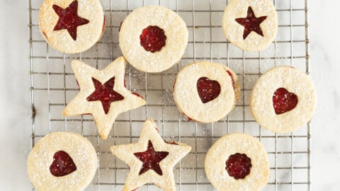 christmas jam cookies