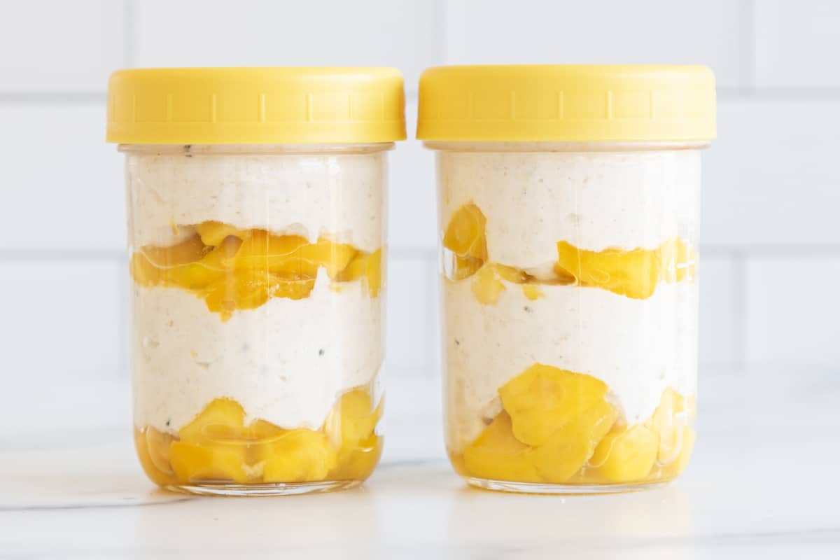 Meal Prep Container Overnight Oatmeal Containers Yogurt