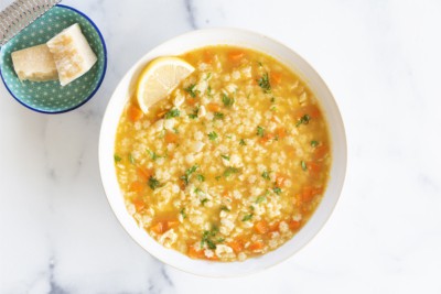 Chicken and Stars Soup - Yummy Toddler Food