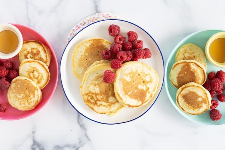 Fluffy Ricotta Pancakes - Yummy Toddler Food