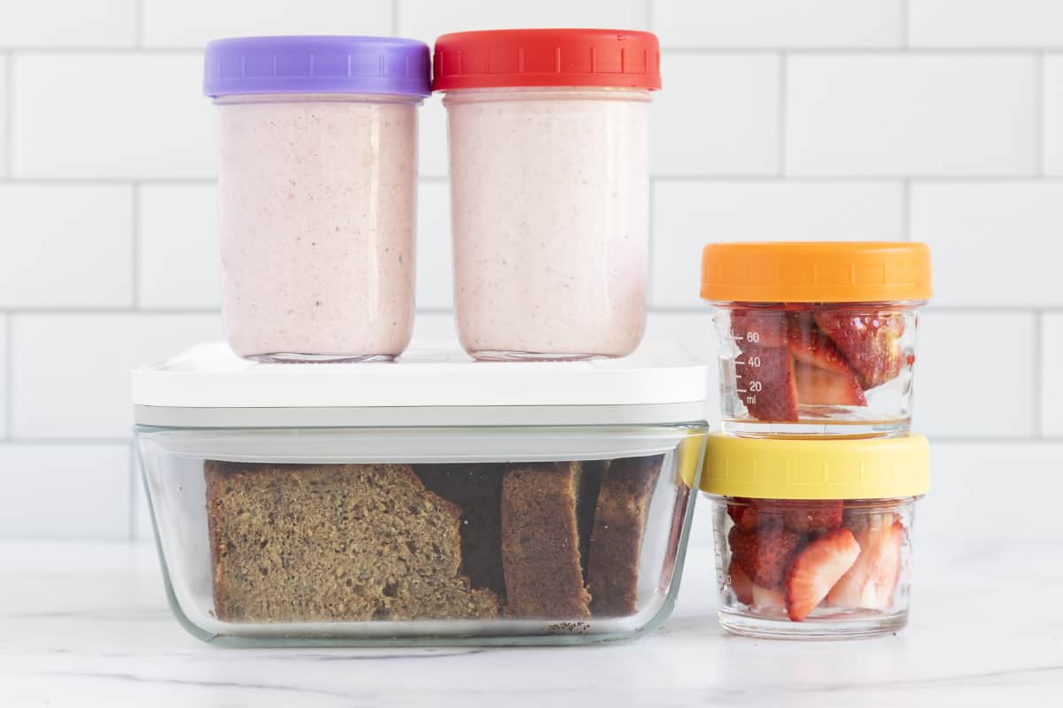 1 Set Pink Overnight Oats Containers With Lids And Spoon, Large Capacity  Overnight Plastic Yogurt Jars Salad Container For Chia Pudding Salad Cereal