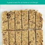 Chewy Granola Bars pin.