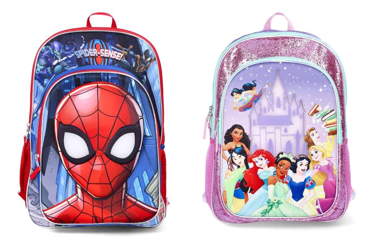 Back-to-school essentials: Character backpack