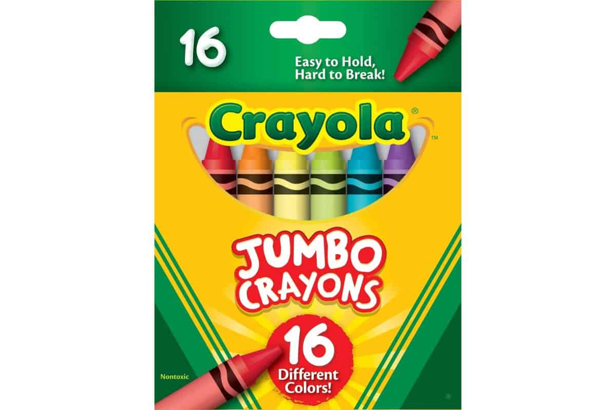 Crayola jumbo crayons 