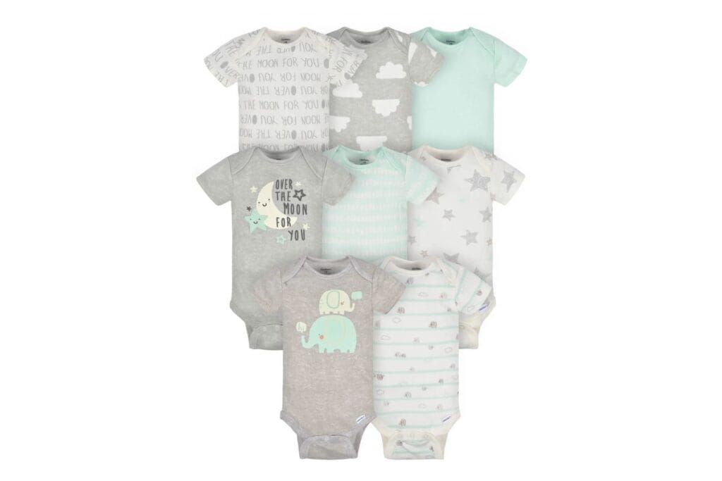 Gerber Assorted Short Sleeve Onesies