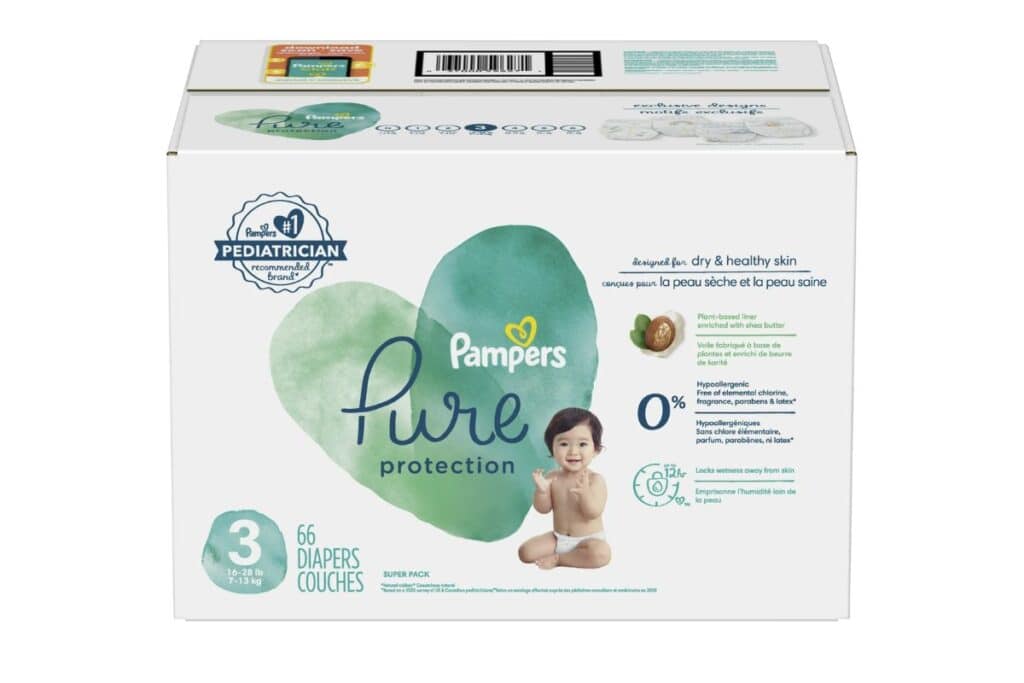 Pampers Pure Protection Nature Diapers