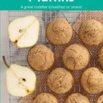 Favorite pear muffins pin.