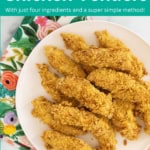 Easy Air Fryer Chicken Tenders pin.