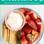 Easy Cheesecake dip pin.